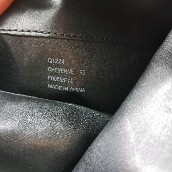 Coach Cheyenne Black Leather Over the Knee Riding Boots Size 9 B Classic - Picture 12 of 16